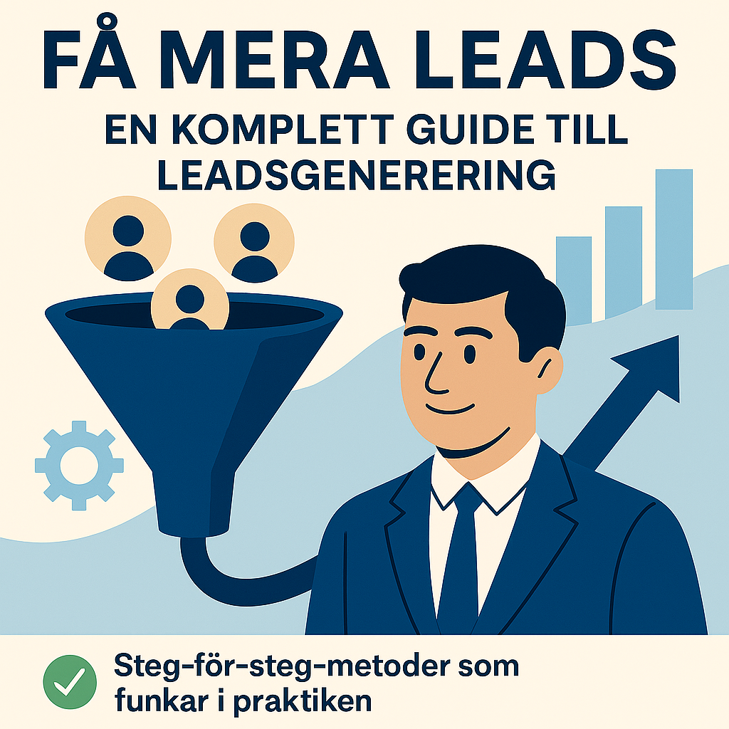 får mera leads den ultimata guiden för leadsgenerering